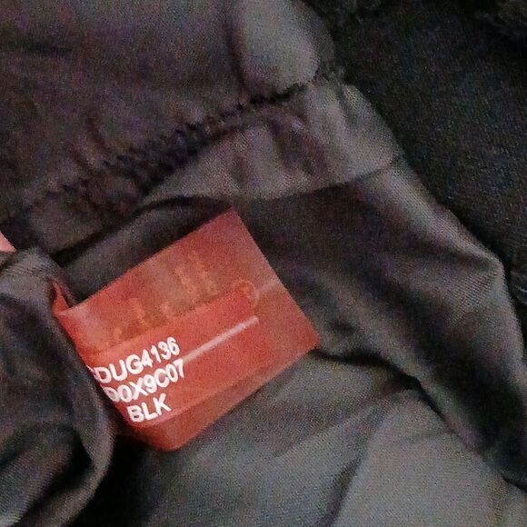 Calvin Klein black sleeveless flare business party simple dress Sz 12 EUC - Picture 8 of 8